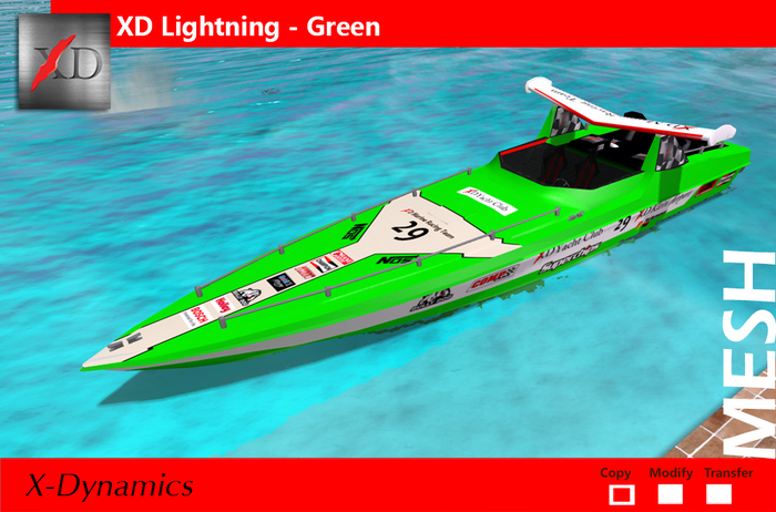 XD Lightning Green Boxed  V3.1