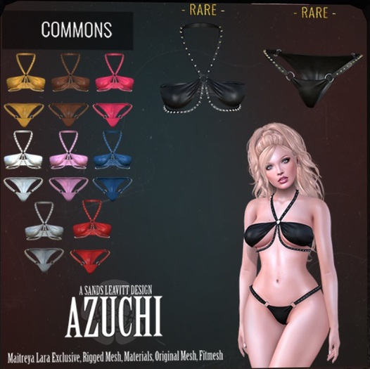 [Azuchi] Kat Top Black Maitreya RARE