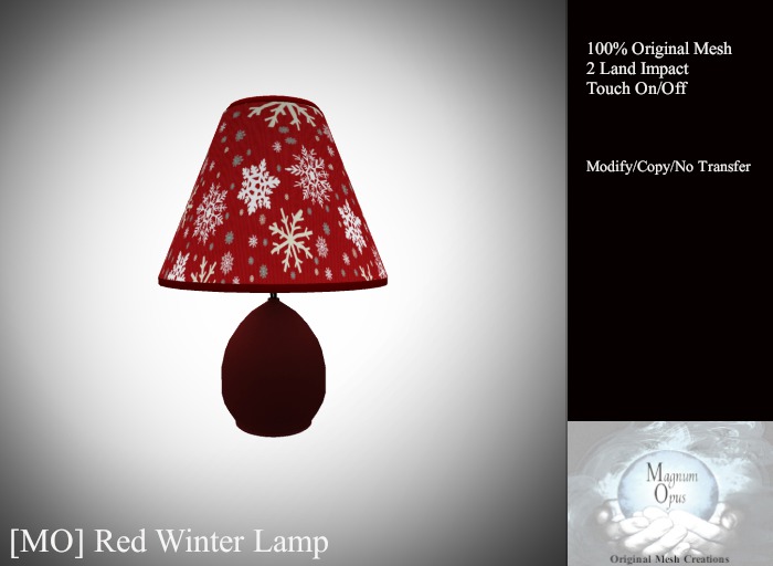 [MO] Winter Lamp (Boxed)