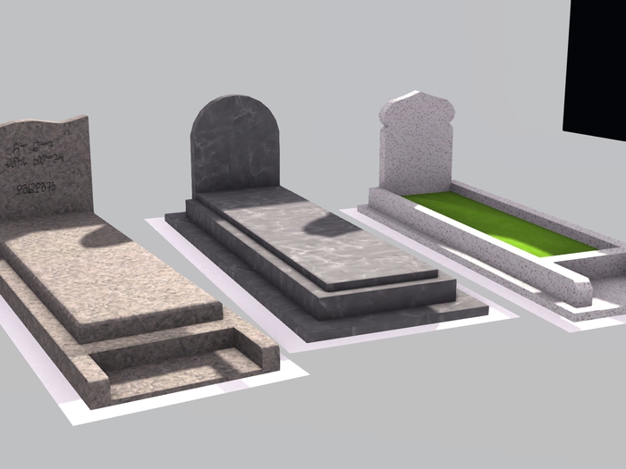 *MG* tombstone1 Set pack