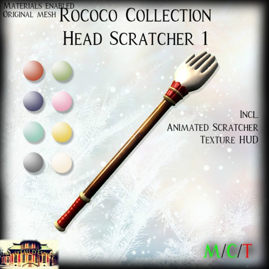 ~CdE~ December 2018 GROUP GIFT - Rococo Head Scratcher 1