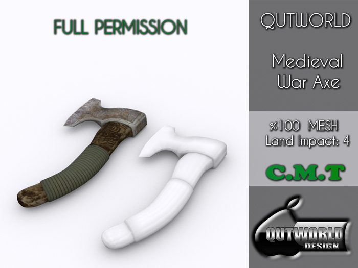 .::QUTWORLD .::Medieval war axe::.FP 