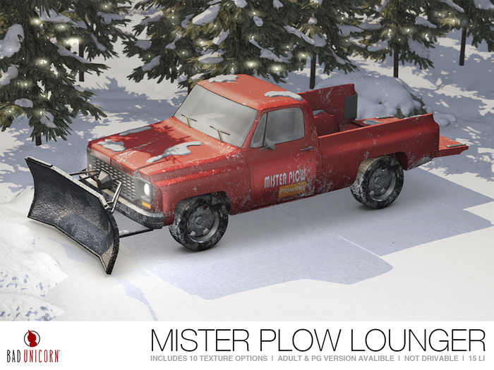 [Bad Unicorn] Mister Plow Lounger - PG (WEAR TO UNBOX!!!)