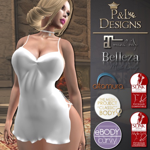 [P&L] - Julie Dress - White