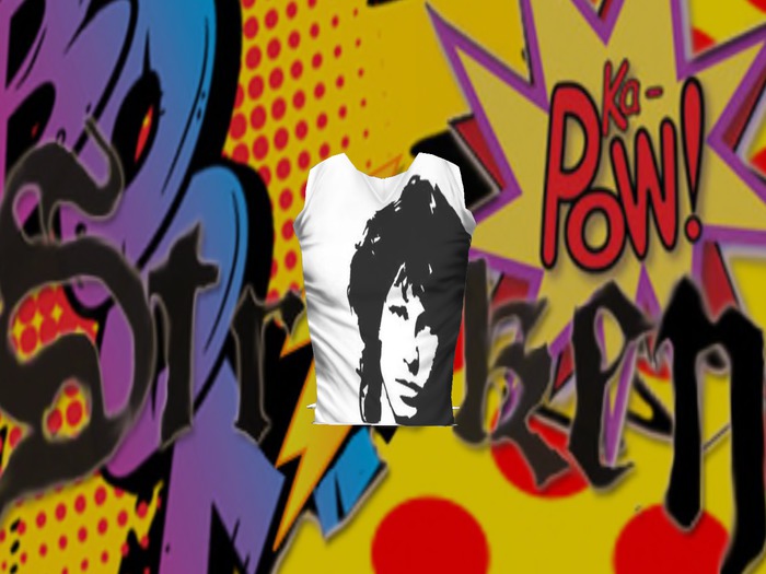 Jim Morrison shirt  ::STRICKEN::