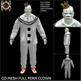 GD MESH FULL PERM CLOWN