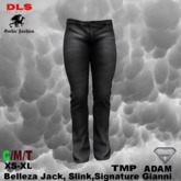 Jeans belted grey boxed
