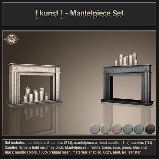[ kunst ] - Mantelpiece Set