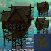 GD MESH FULL PERM OLD PALAFITTA HOUSE
