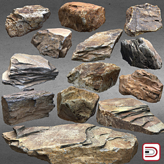 [Danielito] Rocks And Stones Pack