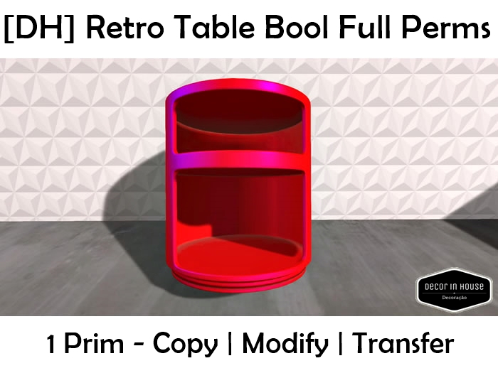 [DH] Retro Table Bool Full Perms 