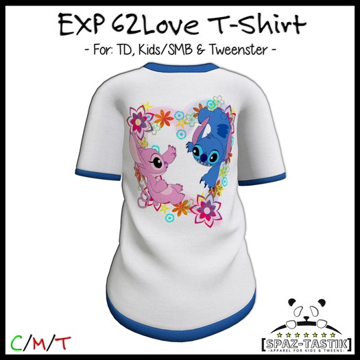 [Spaz] *KIDS SIZES* T-Shirt: EXP 62Love