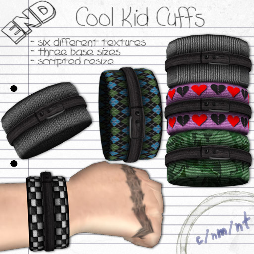 -END- cool kid cuffs