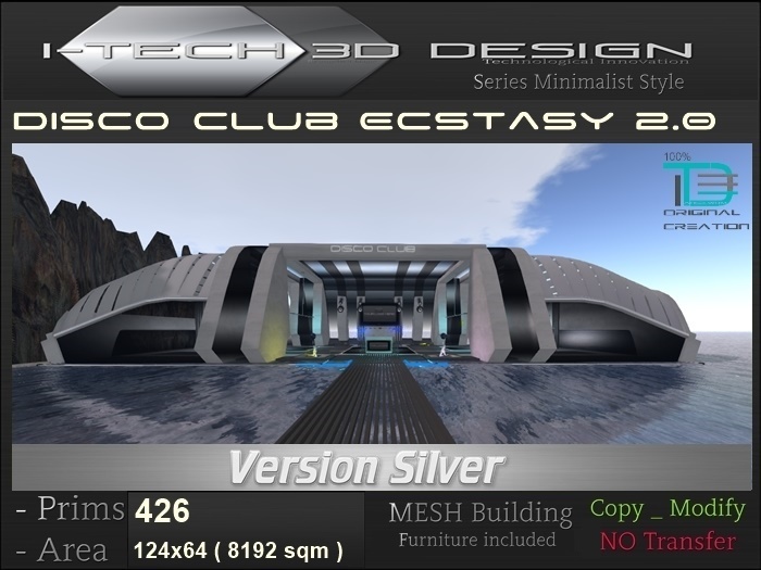i-Tech3D Disco-Club Ecstasy 2.0 v.Silver