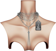 JF Design "Eldora" Necklace - Silver