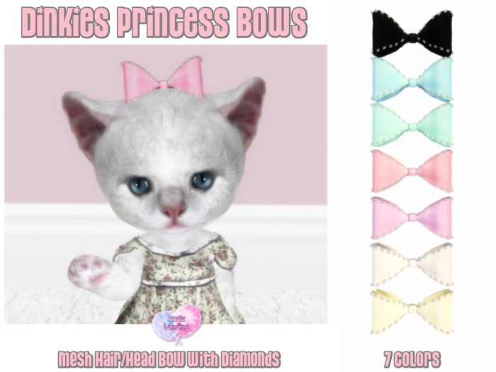 {AL} Dinkies Princess Bow Pack (Add To Unpack)