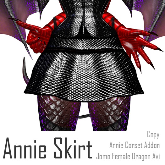 Annie Scaled Skirt JOMO Addon (Boxed)