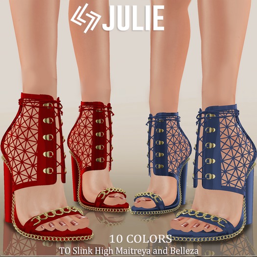 LEGENDAIRE JULIE HEELS