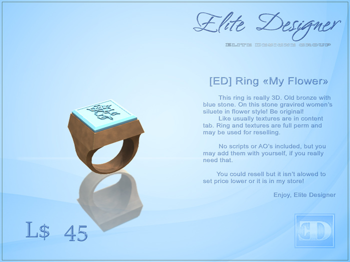 [ED] Ring "My Flower"