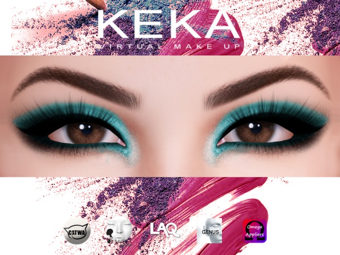 KEKA Eyeshadow 5 Sky Blue