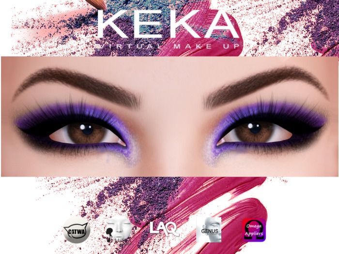 KEKA Eyeshadow 5 Purple