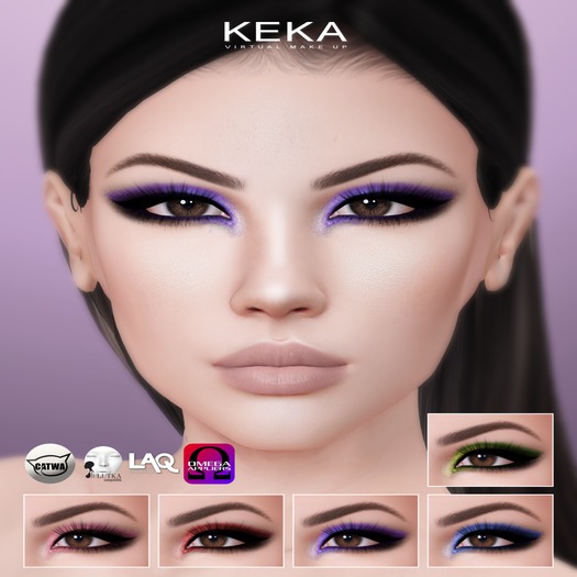 KEKA Eyeshadow 5 Fat Pack