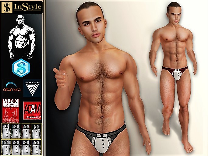 InStyl- Men's Briefs - [HUD] 8 color - v3