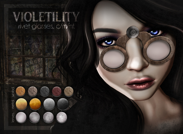 Violetility - Rivet Glasses