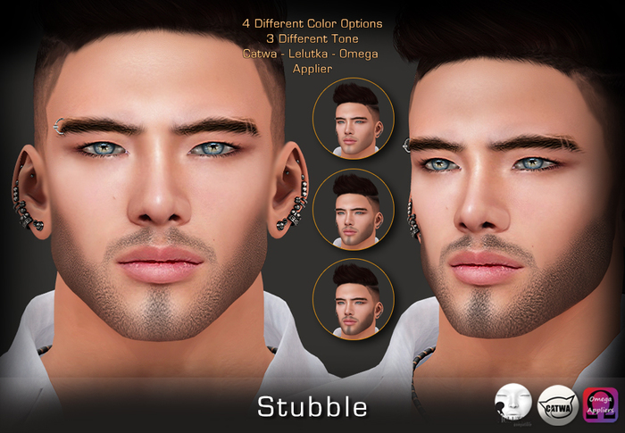 5 Five Stone Beard 003 Stubble