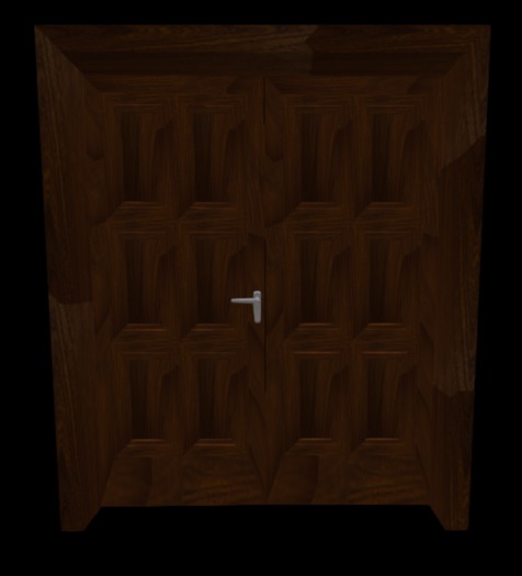 wood door