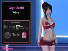 Gigi Outfit Wine