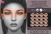 Holo glitter eyeshadows
