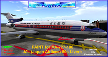 MA-727 PAINT Japan Airlines *Classic*
