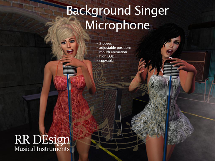 Background singer Microphone