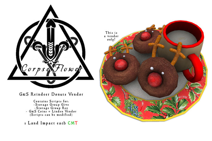[CF] G&S Reindeer Donuts Vendor