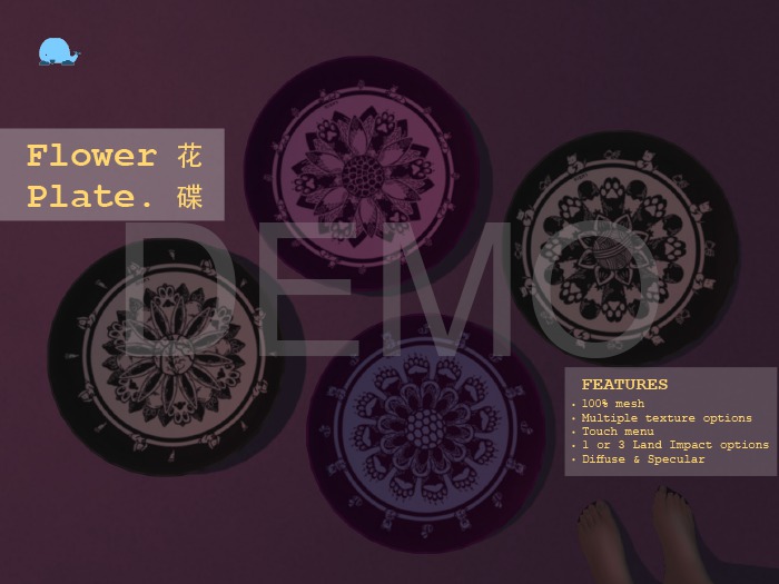 ~TFW~ flower-plate-Demo
