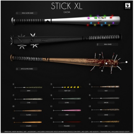 5. :BAMSE: Stick XL - Keep Out