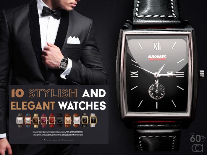 CA PROMO 10 SCRIPTED WATCHES GENTS RESIZER FAT PACK