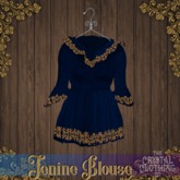 [CC Co.] Jenine Tunic - Sapphire