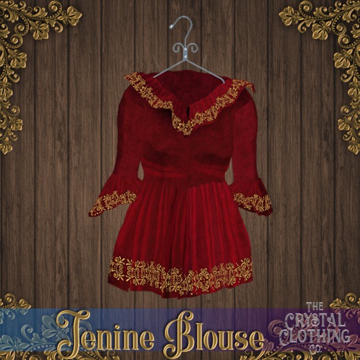 [CC Co.] Jenine Tunic - Ruby