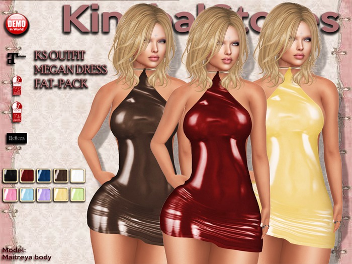 420 KS OUTFIT MEGAN DRESS FAT-PACK
