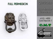 .::QUTWORLD .::Door Knocker Lion Head::.FP