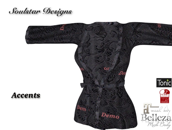 Demo  - Accent / Kimono Robe