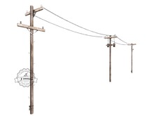 ionic : Flowers in December - Utility Poles