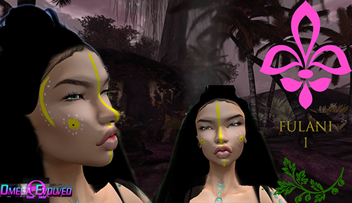Fulani Face paint Omega Applier