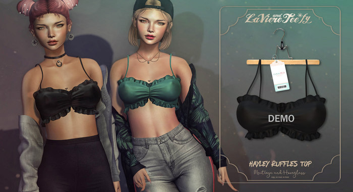 Tee*fy Hayley Ruffles Top - demo