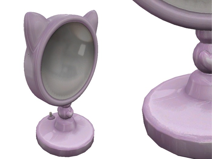 .random.Matter. - Pretty Girl - Kitty Mirror [Lilac]