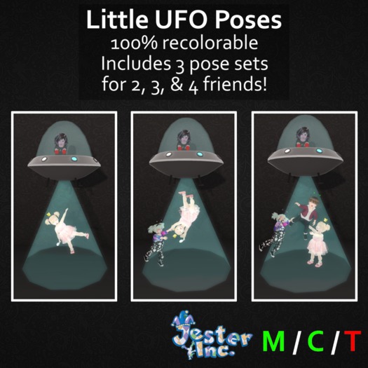 [Jester Inc.] Little UFO Poses!