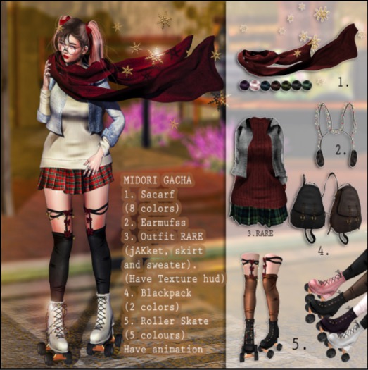 UNA.RollerSkate Brown 1