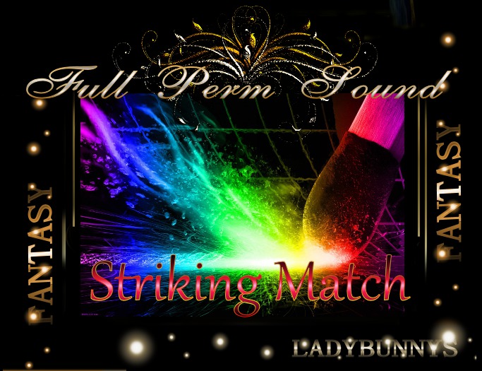 Bunny's Sounds-Striking Match Sound Clip {Full Perm Sound Clip}